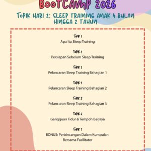 SLEEP TRAINING BOOTCAMP 2026 (COUPLE)